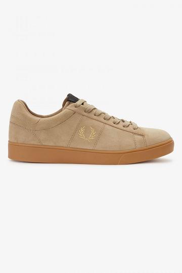 Pánské Obuv Fred Perry Spencer Šedé | CZ 1888DFMN